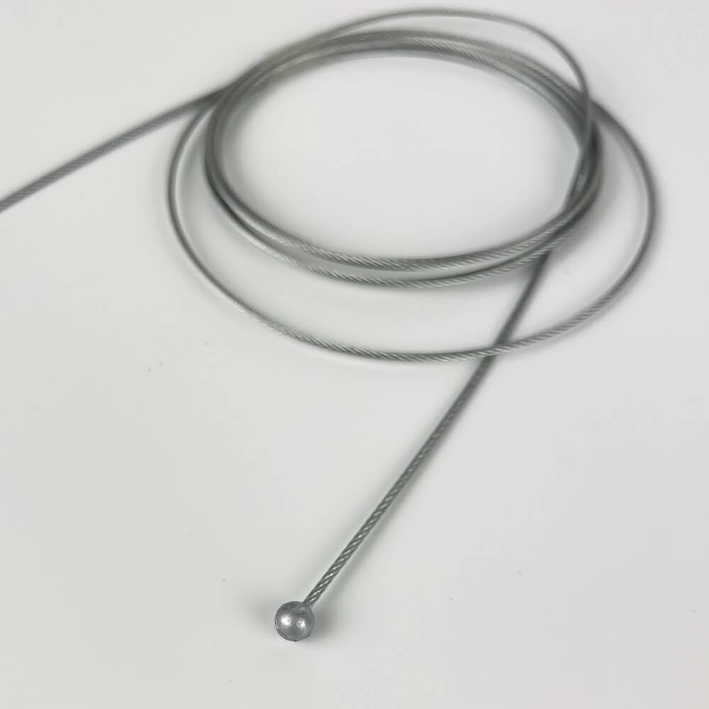 Wire rope Ø 1.5 mm with ball nipple