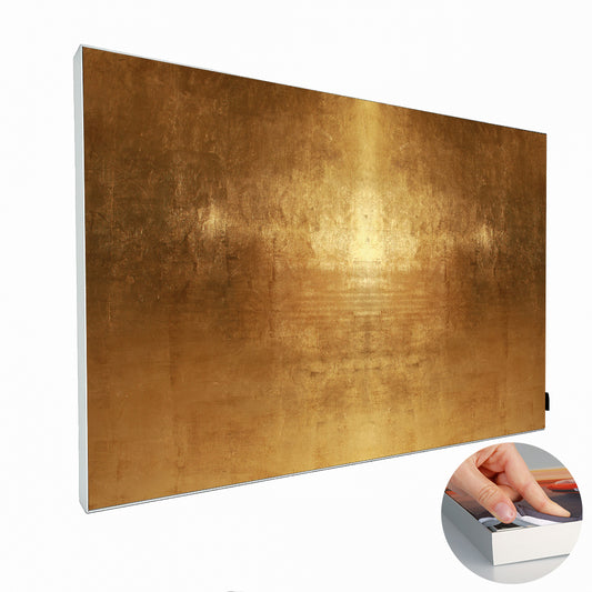 Acoustic picture "Luxury Gold" 27mm 150 x 100 cm