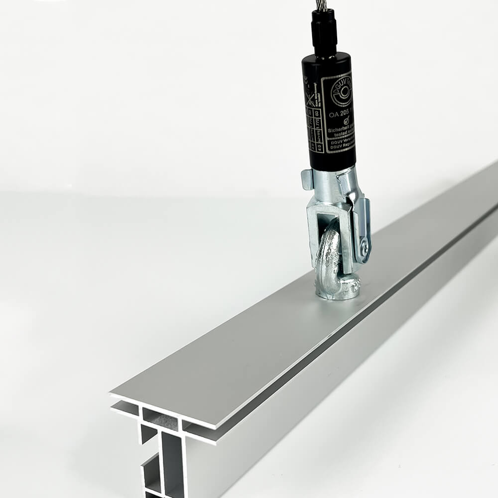 Certified wire rope holder 40S clevis galvanized DGUV /17 (BGV-C1) – Primex
