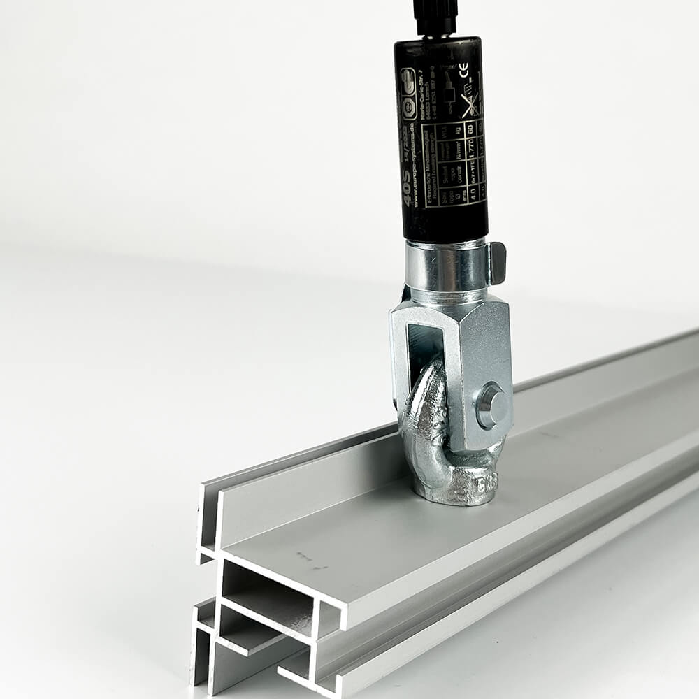 Certified wire rope holder 40S clevis galvanized DGUV /17 (BGV-C1) – Primex