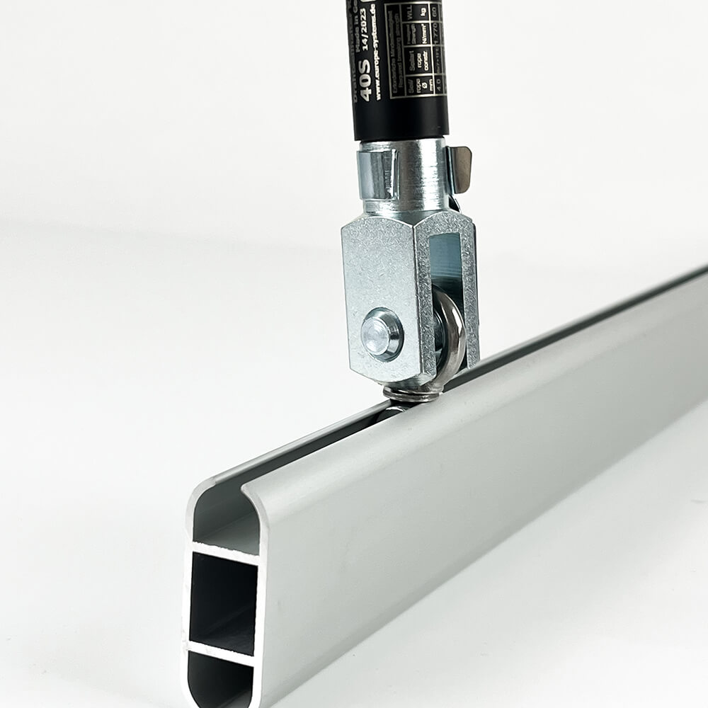 Certified wire rope holder 40S clevis galvanized DGUV /17 (BGV-C1) – Primex